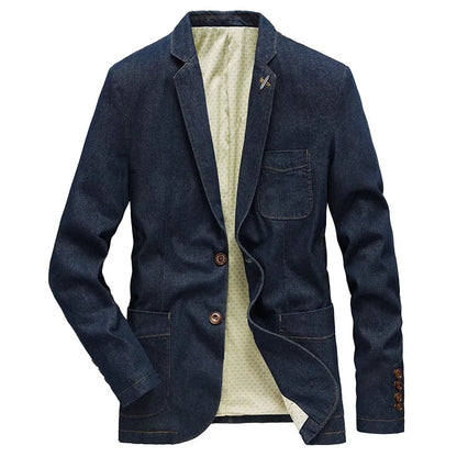Everyday men's tailored jacket, a stylish and versatile piece of casual outerwear for modern men's fashion.
