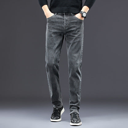 Tailored Cavell classic fit men's jeans, offering refined comfort and stylish everyday appeal.