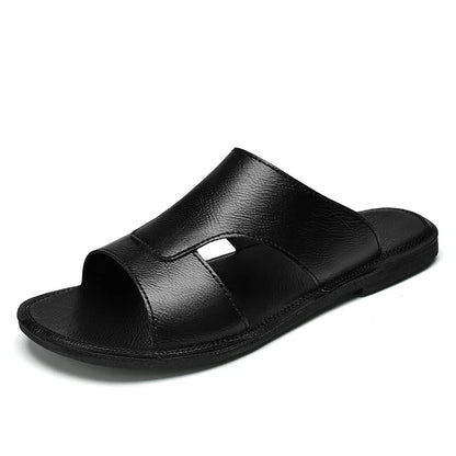 Lightweight, open-toe men's Cavrik slip-on sandals with anti-slip sole for ultimate comfort.