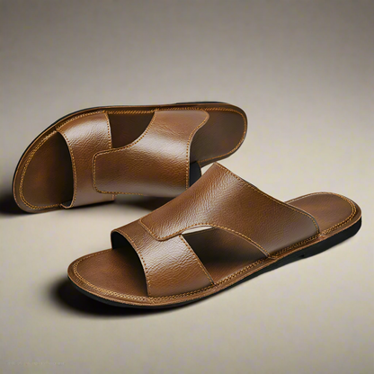 Effortless comfort in men's Cavrik slip-on sandals. Lightweight, anti-slip & durable for all-day summer wear.