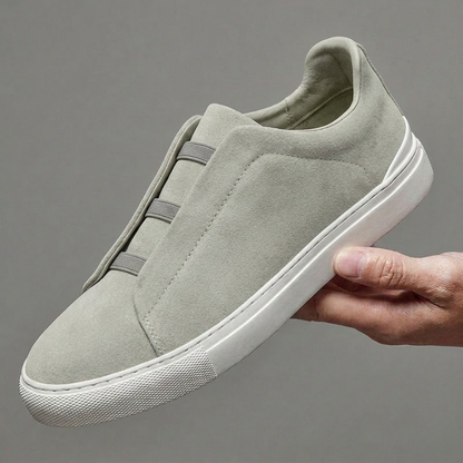 Fashionable men's slip-on sneakers, Chelsea style for modern comfort and lifestyle.