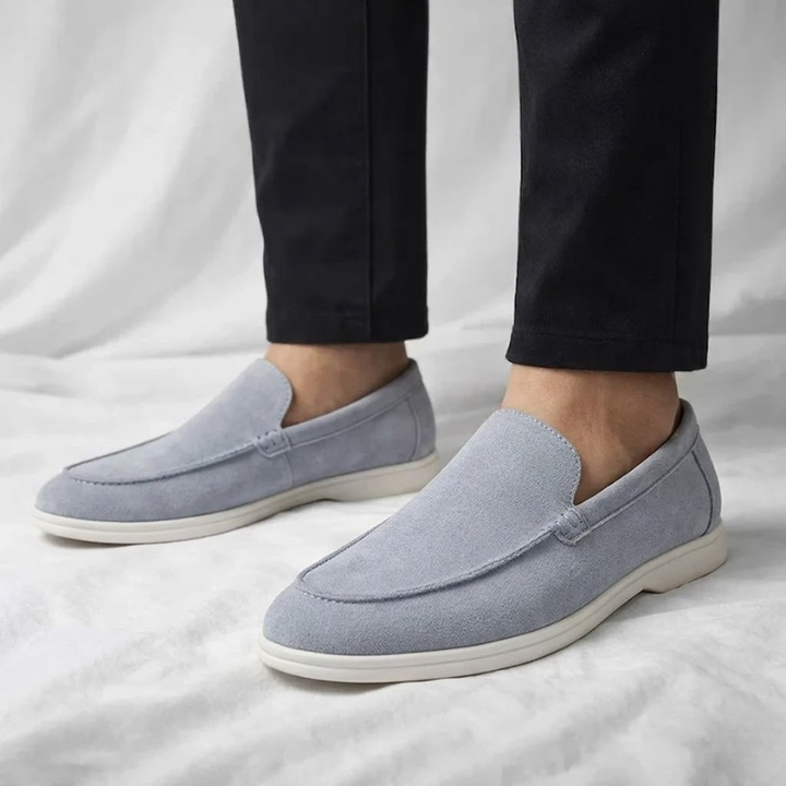 Highly versatile men's Chester loafers, comfortable slip-on dress shoes adaptable for any casual or formal outfit.