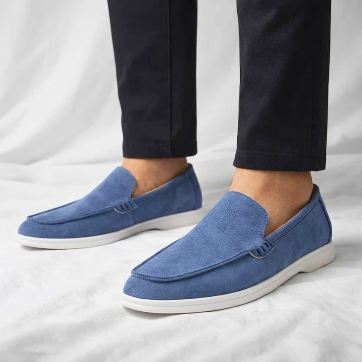 Comfortable men's Chester loafers, perfect slip-on dress shoes designed for everyday wear & all-day comfort.