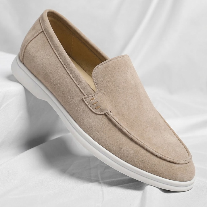Stylish men's Chester slip-on loafers, classic dress shoes perfect for formal events & professional mens style.