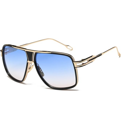 Perfect men's eyewear: aviator sunglasses for UV protection, suitable for driving & outdoor fashion.