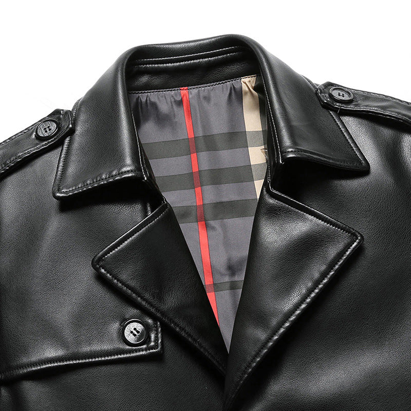Stylish men's black everyday jacket, classic Berlin style, perfect for modern casual fashion.