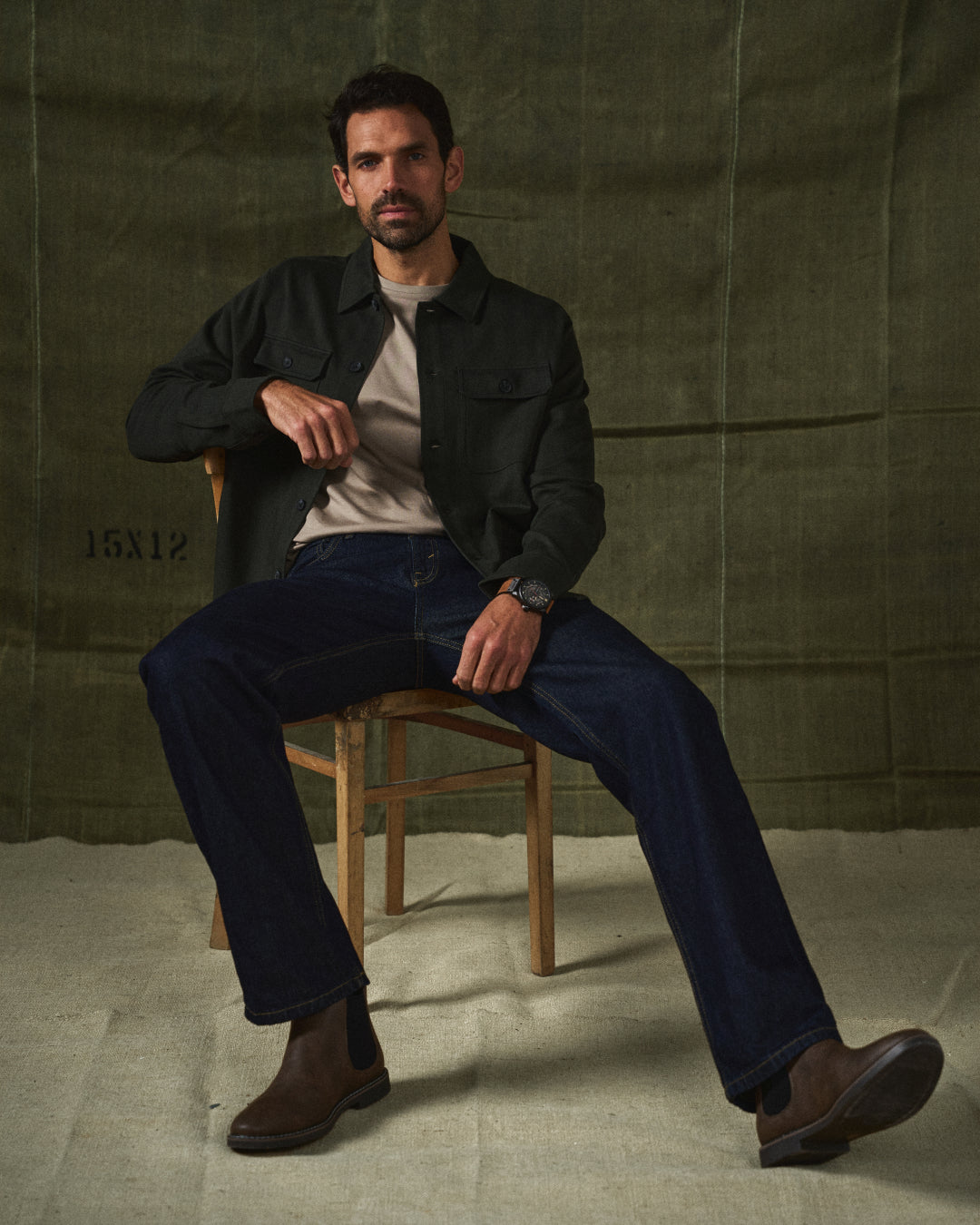 Premium brown leather Chelsea boots for men, showcasing durable construction and fine stitching. Fashion boots.