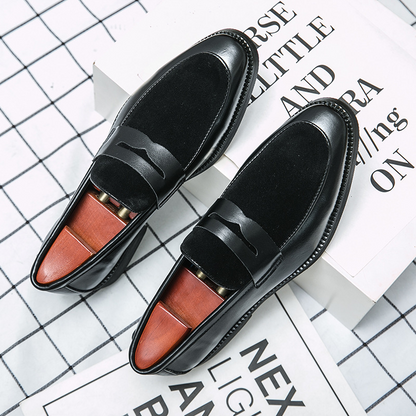 Stylish & comfortable men's penny loafers, designed for all-day wear. Classic slip-on shoes for sophisticated casual looks.