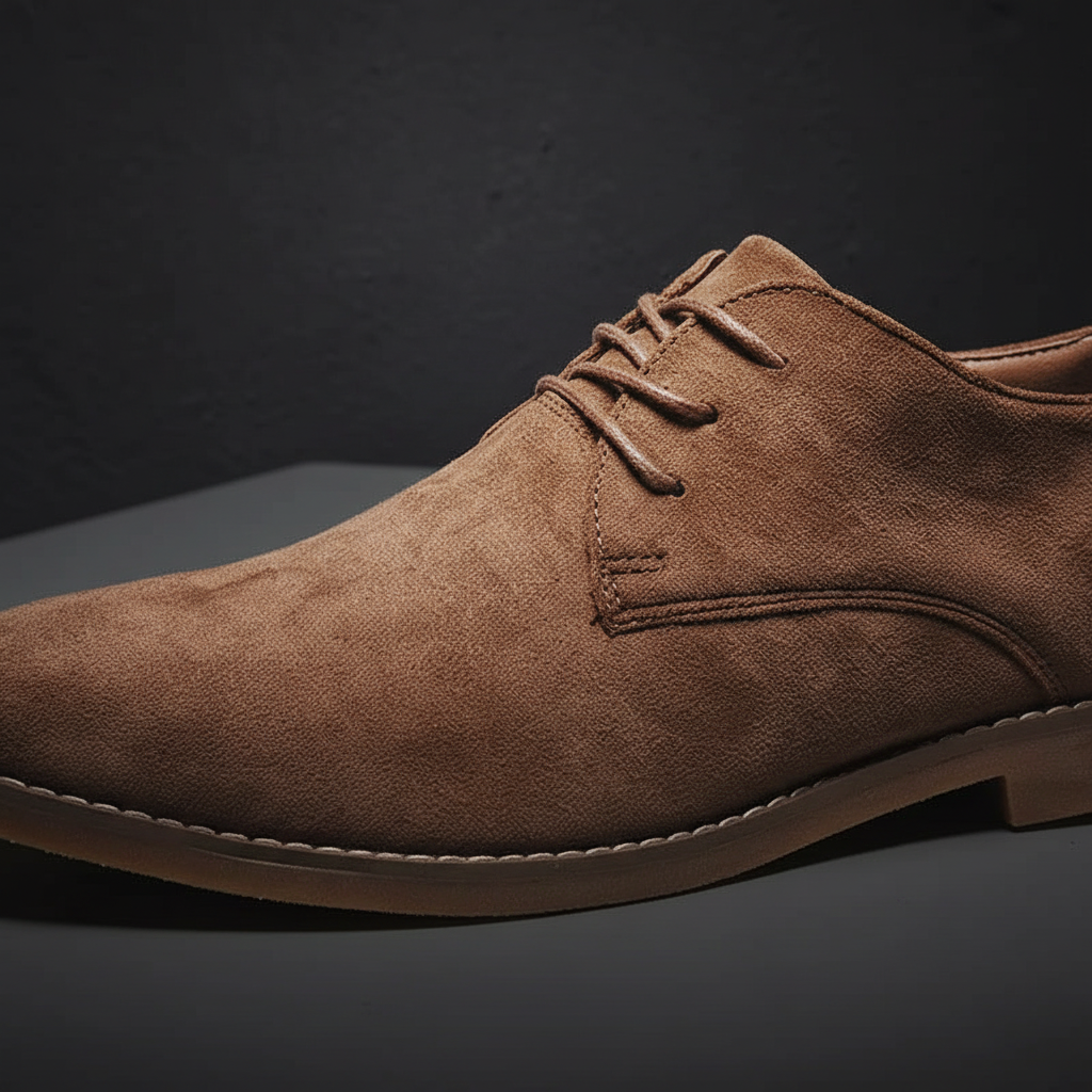 Sophisticated men's leather Oxford shoes with durable lace-up design, ideal for classic style & formal wear.
