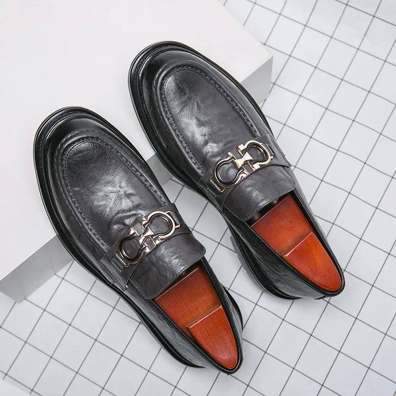 Men's classic slip-on loafers, offering unparalleled comfort and timeless style.