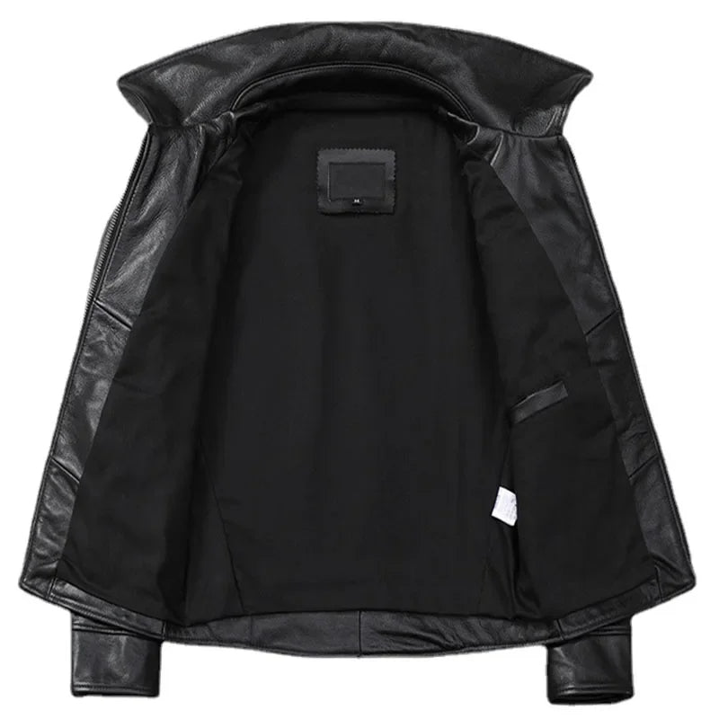 Men's durable outerwear jacket in brown. Timeless style, versatile for all seasons & casual fashion.