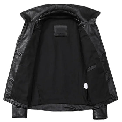 Men's durable outerwear jacket in brown. Timeless style, versatile for all seasons & casual fashion.