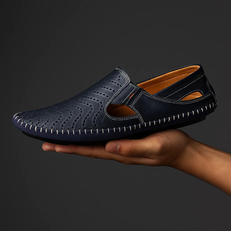 Men's classic comfortable everyday sandals for casual wear & summer walks. Durable & breathable open-toe design.