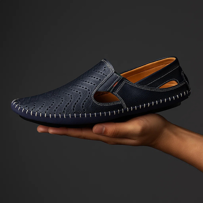 Men's classic comfortable everyday sandals for casual wear & summer walks. Durable & breathable open-toe design.