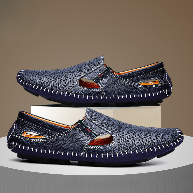 Comfortable men's walking sandals with adjustable strap, perfect for summer outdoor activities & everyday wear.