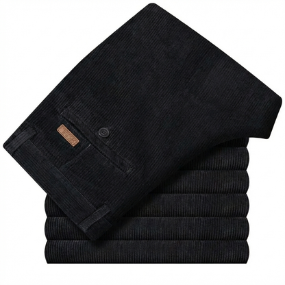Versatile men's classic corduroy pants, perfect for casual or smart-casual everyday fashion.