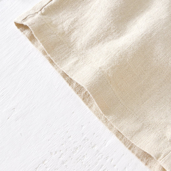 Comfortable pull-on men's drawstring shorts in a relaxed fit, essential casual summer wear.