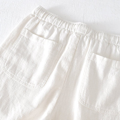 Versatile men's classic drawstring shorts, casual and comfortable for any summer occasion.