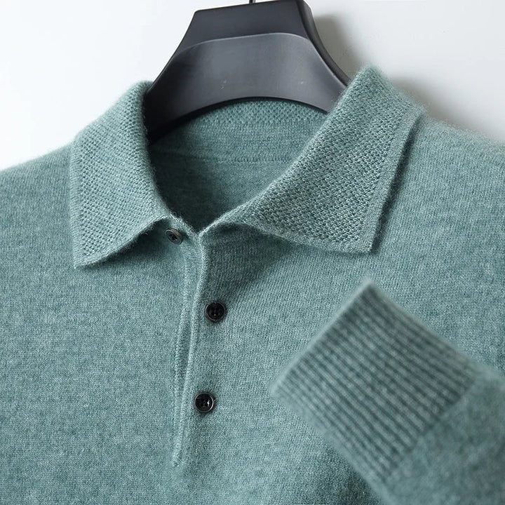 Men's classic everyday cardigan sweater for comfortable casual wear.