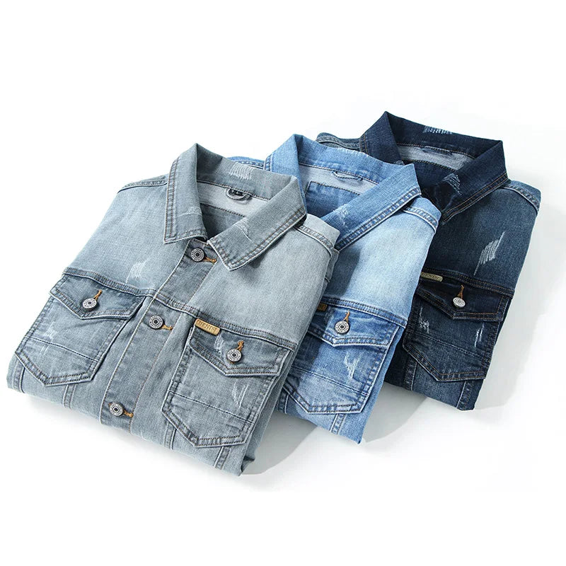 Men's enduring classic everyday jacket in various colors; perfect casual outerwear for versatile style.