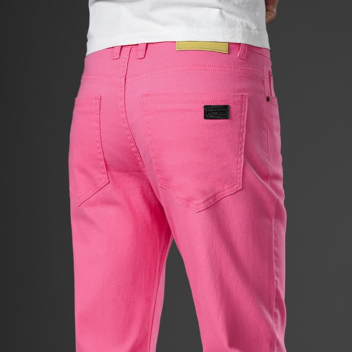 Formal men's classic fit trousers, perfect for office, business, or special occasions. Timeless men's fashion.