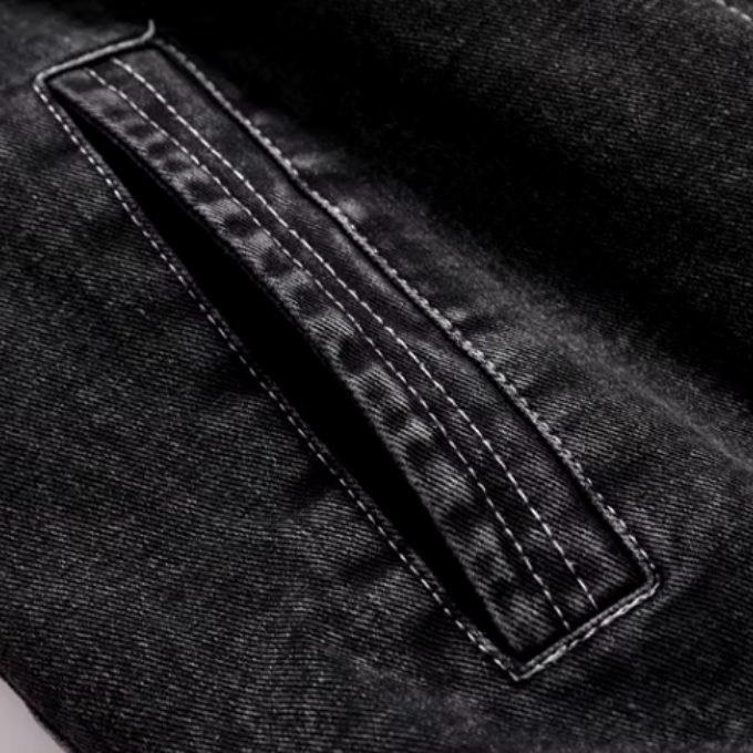 Classic fit men's insulated trucker jacket, an essential piece for men's fashion layering.