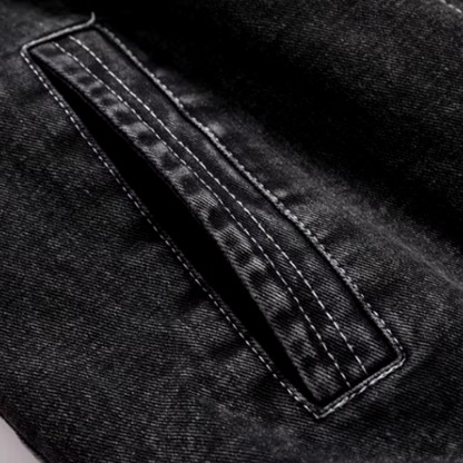 Classic fit men's insulated trucker jacket, an essential piece for men's fashion layering.