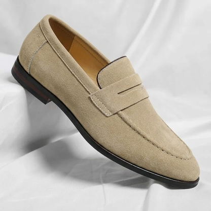 Stylish men's classic penny loafers, versatile for casual, office, or dressy events. All-day comfort footwear.