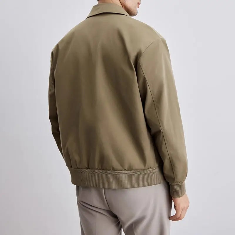 Stylish men's lightweight all-season jacket. Perfect versatile outerwear for casual wear and comfortable layering.