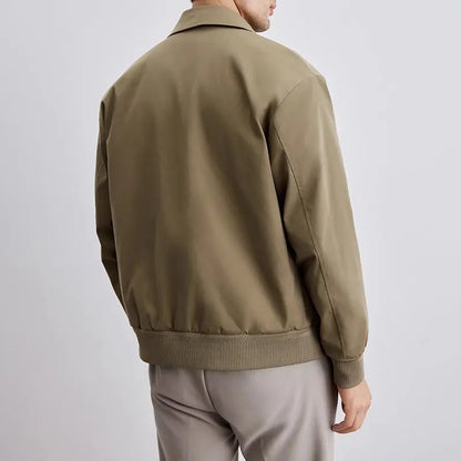 Stylish men's lightweight all-season jacket. Perfect versatile outerwear for casual wear and comfortable layering.
