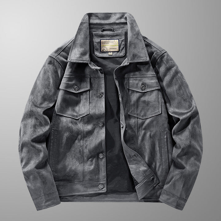 Stylish men's Riviera jacket, classic fit & dual zip. Versatile casual jacket & smart casual outerwear for men.