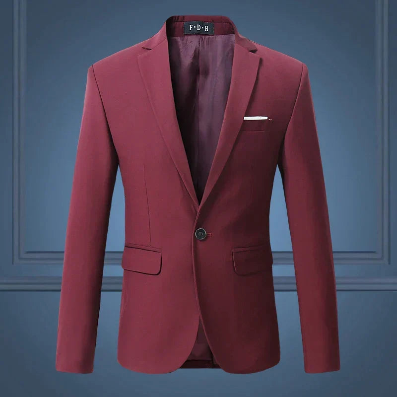 Versatile men's formal jacket, perfect as business wear or for a smart casual look.