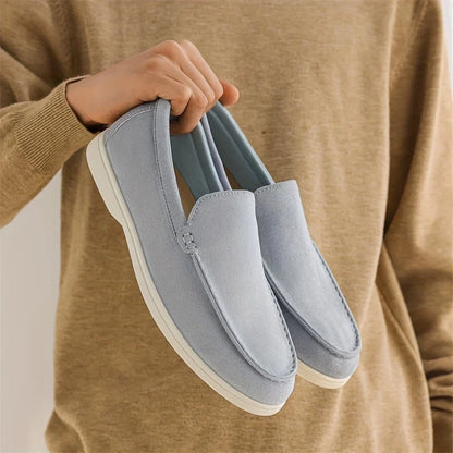 Men's Classic Slip-On Comfort Loafers, ideal for casual and everyday wear, stylish men's footwear.