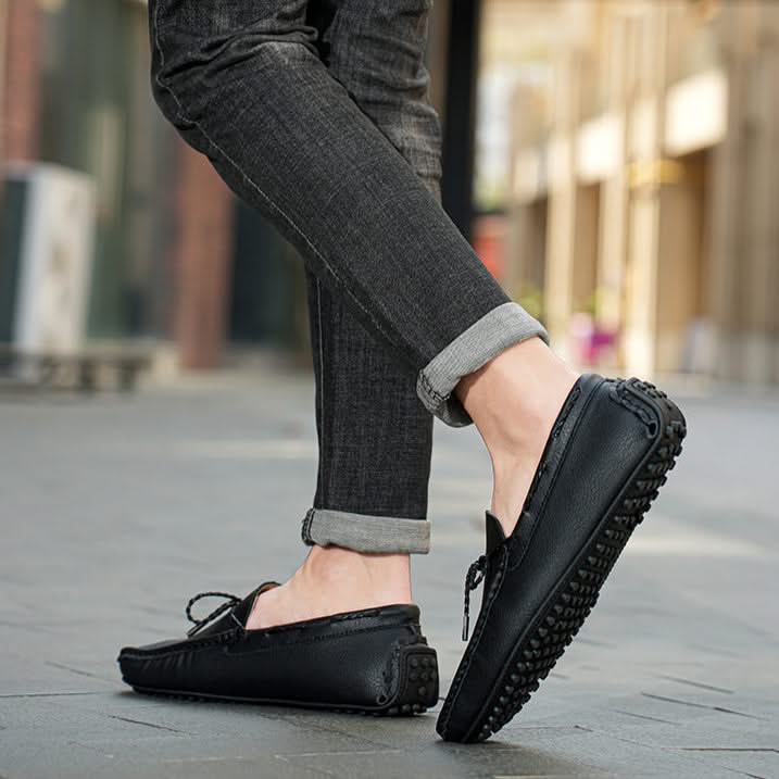 Everyday men's slip-on loafers: ultimate comfort, classic look, and versatile for both casual & semi-dress.
