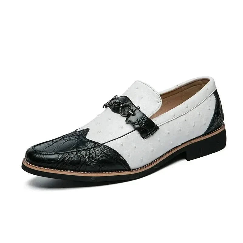 Durable men's classic slip-on loafers, offering timeless style and comfortable everyday wear.