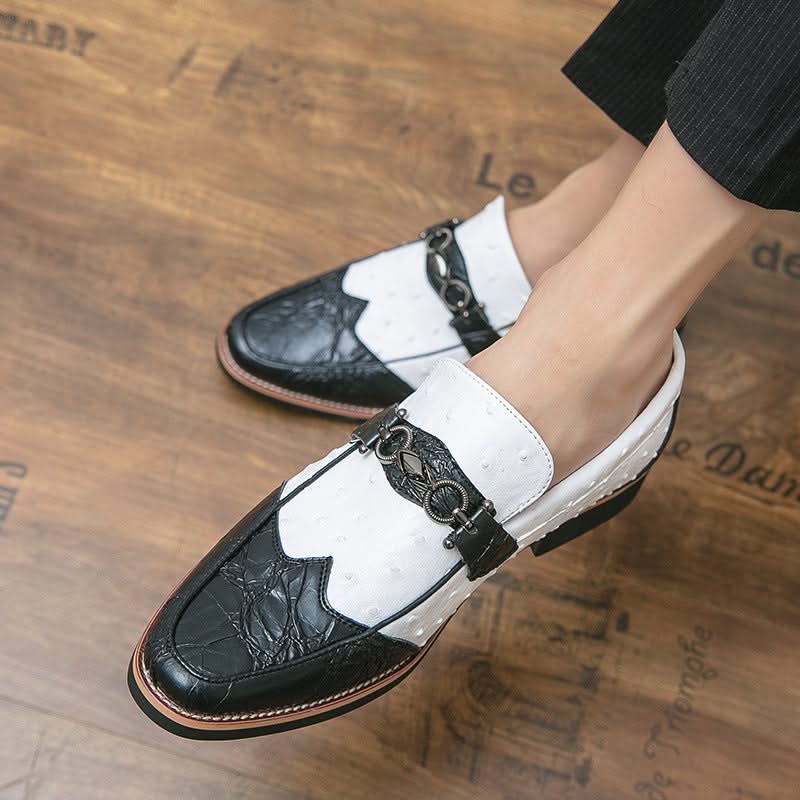 Men's classic slip-on loafers for timeless style, comfortable, durable, and elegant everyday wear.