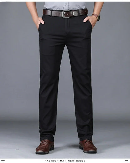 Relaxed fit men's straight leg gray denim pants, comfortable and classic design.