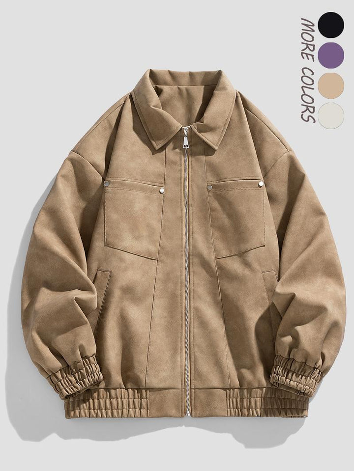 Men's classic trucker style jacket in a timeless design for everyday comfort.