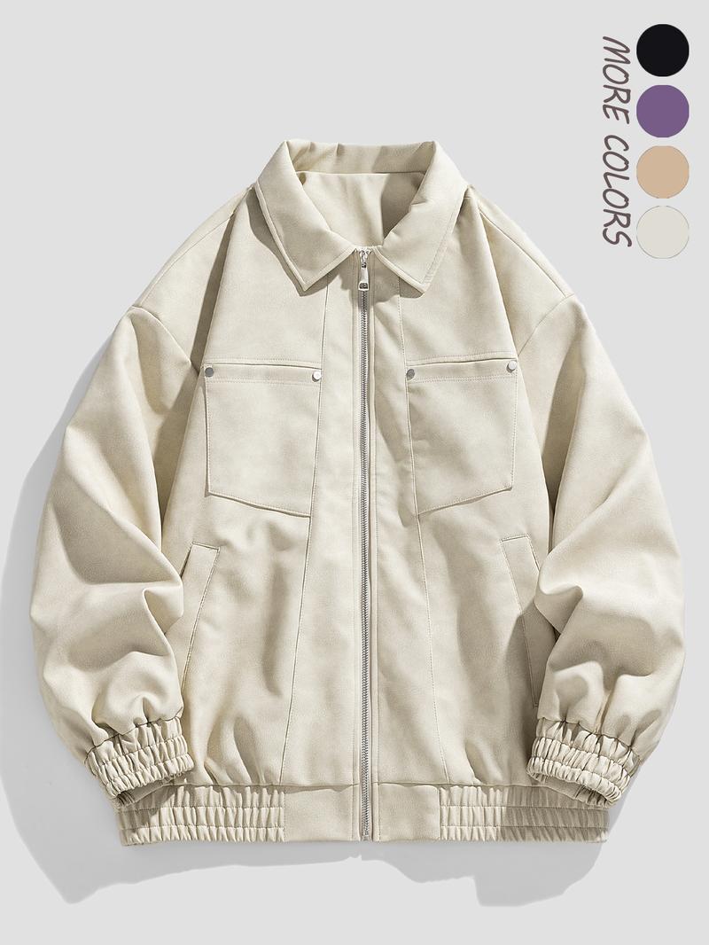 Modern fit men's classic trucker jacket, ideal for spring or fall layering and smart casual looks.