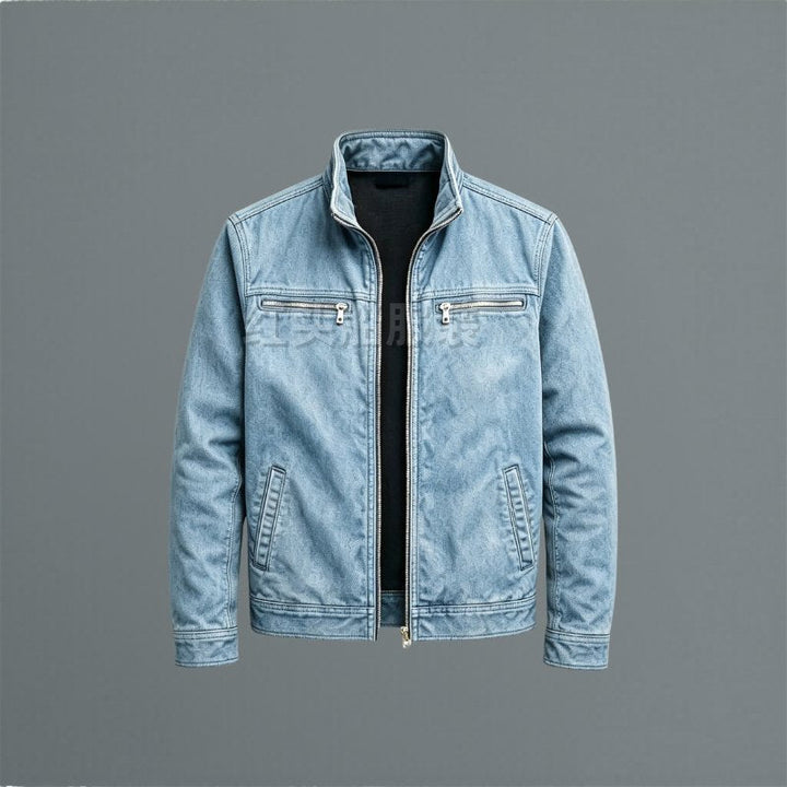 Refined men's classic fit jacket, offering smart casual style and comfort for everyday wear & layering.