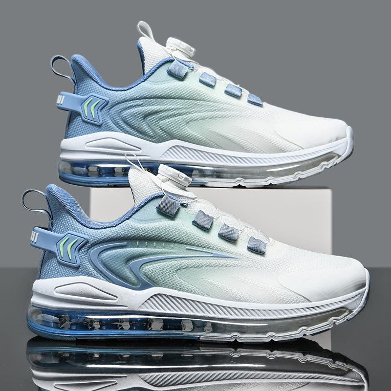 Men's Clayton Performance Sneakers in white, offering cushioned comfort for running and active lifestyles.