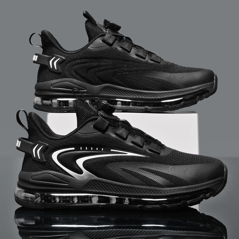 Blue Men's Clayton athletic running shoes, lightweight design ideal for gym training and performance workouts.