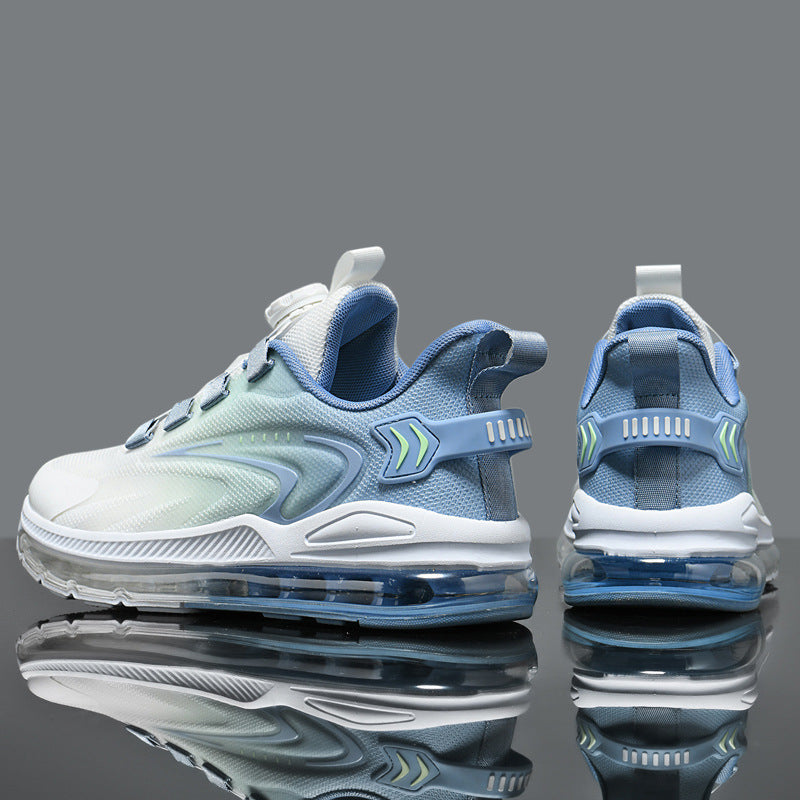 White Men's Clayton Performance Sneakers, designed for running, training, and an active lifestyle.