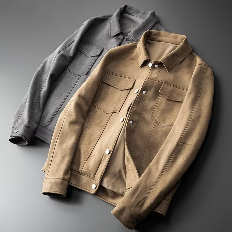 Black Men's Clayton Utility Jacket, ideal modern outerwear for casual layering, featuring multiple pockets.