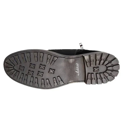 Men's Colton brown leather dress boots, sophisticated and comfortable men's footwear with durable design.