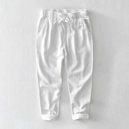 Men's comfort pants, relaxed fit, perfect for casual everyday wear. Lightweight & versatile casual trousers.