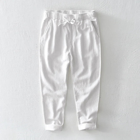 Men's comfort pants, relaxed fit, perfect for casual everyday wear. Lightweight & versatile casual trousers.