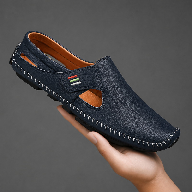 Men's comfort sandals with adjustable strap for daily casual wear, offering great support.