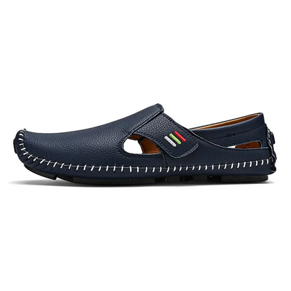 Orthopedic men's adjustable strap sandals, providing comfort and support for all-day wear.