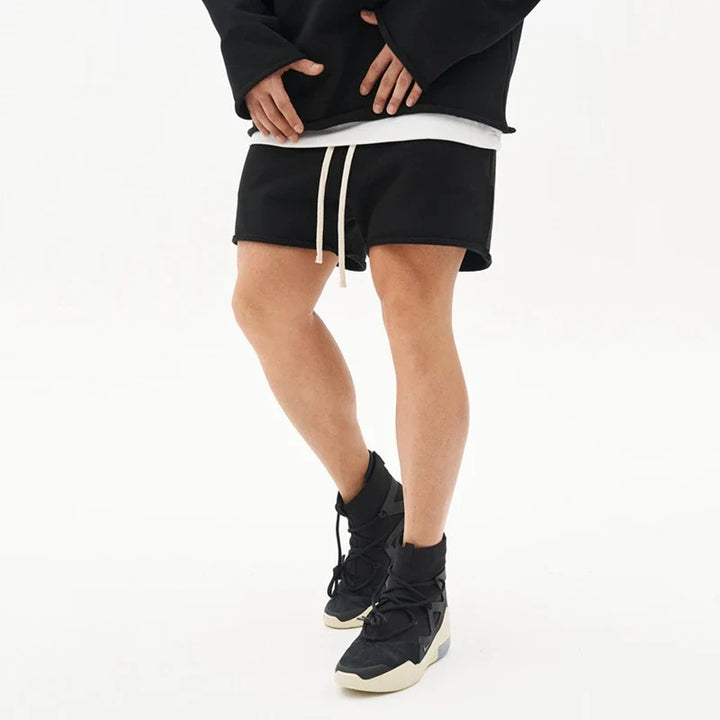 Moisture-wicking performance shorts for men, ideal for gym workouts and activewear.